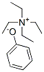 Ethanaminium, N,N,N-triethyl-, phenoxide Struktur