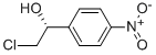 Benzenemethanol, alpha-(chloromethyl)-4-nitro-, (alphaR)- (9CI) Struktur