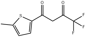 4,4,4-TRIFLUORO-1-(5-METHYL-THIOPHEN-2-YL)-BUTANE-1,3-DIONE Struktur