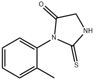 3-(2-METHYLPHENYL)-2-THIOXOIMIDAZOLIDIN-4-ONE Struktur