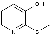 3-Pyridinol,2-(methylthio)-(8CI,9CI) Struktur