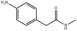 2-(4-aminophenyl)-N-methylacetamide(SALTDATA: FREE) Struktur