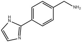 4-(1H-IMIDAZOL-2-YL)-BENZYLAMINE Struktur