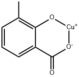 Copper(I) 3-methylsalicylate Struktur