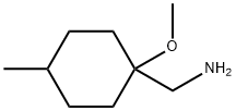 Cyclohexanemethanamine, 1-methoxy-4-methyl- (9CI) Struktur