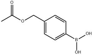 4-(ACETOXYMETHYL)BENZENEBORONIC ACID 97 Struktur