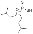 O,O'-diisopentyl hydrogen dithiophosphate Struktur