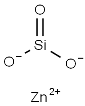 ZINC METASILICATE Struktur