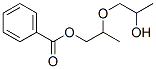 Propanol, 1(or 2)-(2-hydroxymethylethoxy)-, monobenzoate Struktur