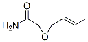 Oxiranecarboxamide,  3-(1-propenyl)-  (9CI) Struktur