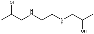 1,1'-(ethylenediimino)dipropan-2-ol  Struktur