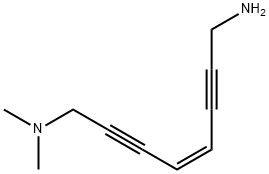 4-Octene-2,6-diyne-1,8-diamine,N,N-dimethyl-,(4Z)-(9CI) Struktur