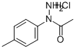 N-(4-methylphenyl)acetohydrazide hydrochloride Struktur