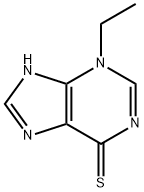 6H-Purine-6-thione,  3-ethyl-3,7-dihydro-  (9CI) Struktur