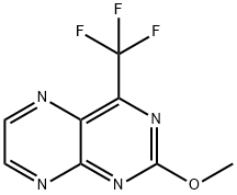 2-Methoxy-4-(trifluoromethyl)pteridine Struktur