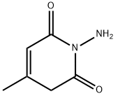 2,6(1H,3H)-Pyridinedione, 1-amino-4-methyl- (9CI) Struktur