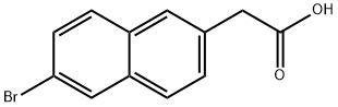 2-(6-Bromonaphthalen-2-yl)acetic acid Struktur