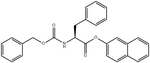 Z-L-PHENYLALANINE 2-NAPHTHYL ESTER Struktur