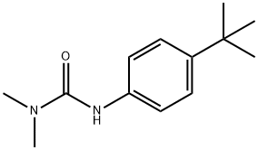 3-(4-tert-Butylphenyl)-1,1-dimethylurea Struktur