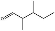 2,3-DIMETHYLPENTANAL Struktur