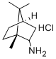 1,7,7-TRIMETHYLBICYCLO[2.2.1]HEPTAN-2-AMINE HYDROCHLORIDE Struktur