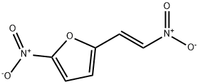 2-Nitro-5-[(E)-2-nitrovinyl]furan Struktur