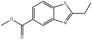 5-Benzothiazolecarboxylicacid,2-ethyl-,methylester(8CI,9CI) Struktur