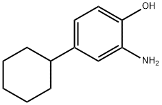 2-AMINO-4-CYCLOHEXYL-PHENOL Struktur