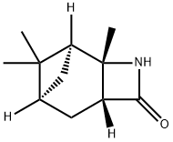 (1S, 2S, 5R, 7S)-2,8,8,TRIMETHYL-3-AZATRICYCLO[5.1.1.0(2,5)]NONANE-4-ONE Struktur