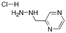 1-(pyrazin-2-ylmethyl)hydrazinehydrochloride Struktur