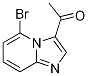 Ethanone, 1-(5-broMoiMidazo[1,2-a]pyridin-3-yl)- Struktur