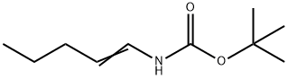 Carbamic acid, 1-pentenyl-, 1,1-dimethylethyl ester (9CI) Struktur