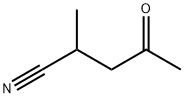 Pentanenitrile, 2-methyl-4-oxo- (9CI) Struktur