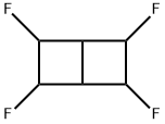 Bicyclo[2.2.0]hexa-1,3,5-triene, 2,3,5,6-tetrafluoro- (9CI) Struktur