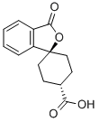 trans-3'-Oxo-spiro[cyclohexane-1,1'(3'H)-isobenzofuran]-4-carboxylic acid Struktur