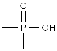 DIMETHYLPHOSPHINIC ACID Structure