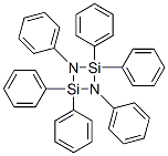 hexaphenylcyclodisilazane Struktur