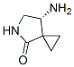 5-Azaspiro[2.4]heptan-4-one,7-amino-,(7R)-(9CI) Struktur