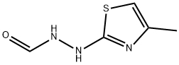 N'-(4-Methylthiazol-2(3H)-ylidene)formhydrazide Struktur