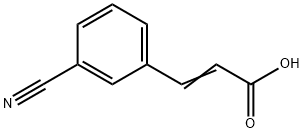 3-CYANOCINNAMIC ACID Struktur