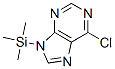 6-Chloro-9-(trimethylsilyl)-9H-purine Struktur