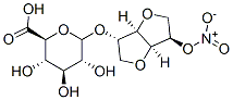 isosorbide-5-mononitrate-2-glucuronide Struktur