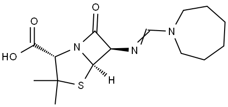 美西林 結(jié)構(gòu)式