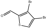 3,4-DIBROMOTHIOPHENE-2-CARBOXALDEHYDE Struktur