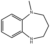 1-Methyl-2,3,4,5-tetrahydro-1H-1,5-benzodiazepine Struktur