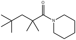 1-(2,2,4,4-Tetramethylvaleryl)piperidine Struktur