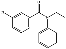 3-Chloro-N-ethyl-N-phenylbenzaMide, 97% Struktur