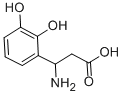 3-AMINO-3-(2,3-DIHYDROXY-PHENYL)-PROPIONIC ACID Struktur