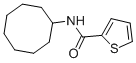 2-Thiophenecarboxamide,N-cyclooctyl Struktur