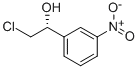 Benzenemethanol, alpha-(chloromethyl)-3-nitro-, (alphaR)- (9CI) Struktur